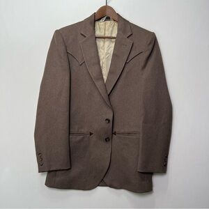 Vintage Falcone Union Made Western Wear Blazer 2 Button Men’s Sport Coat No Size